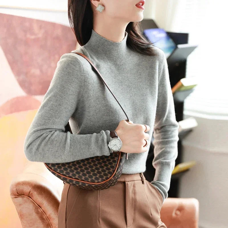 Turtleneck Knitted Sweater